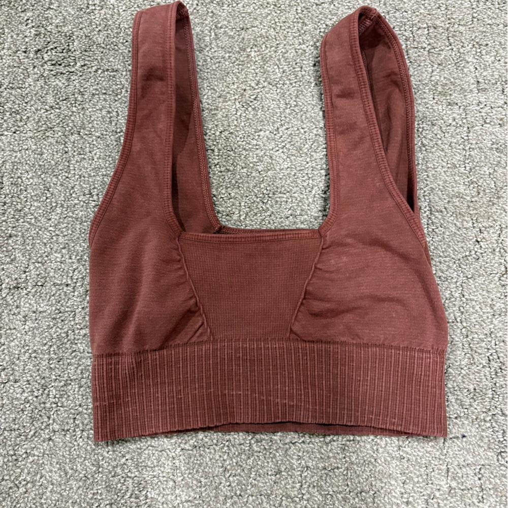 Free People Movement Good Karma Bra - Brown - xs/s